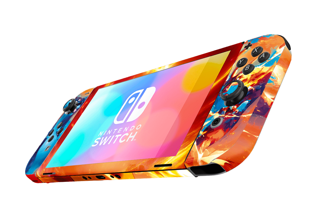 Pokemon Charizard Skin Nintendo Switch OLED (2021) Xonebrand