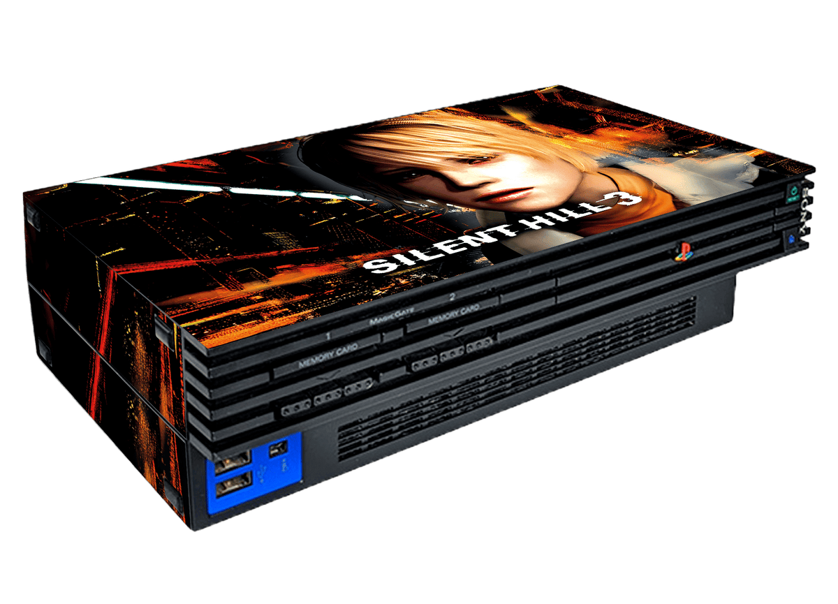 Silent Hill Skin Playstation 2 Fat Xonebrand