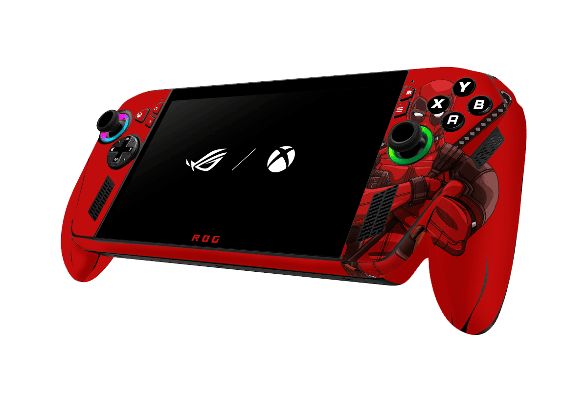 Deadpool Asus ROG Xbox Ally Skin Xonebrand