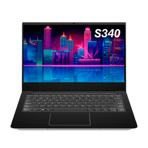 Fibra Carbono Negro Lenovo IdeaPad 14-inch Skin