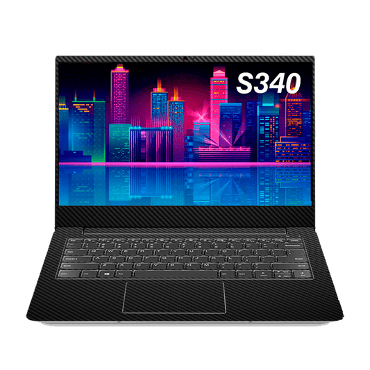 Fibra Carbono Negro Lenovo IdeaPad 14-inch Skin