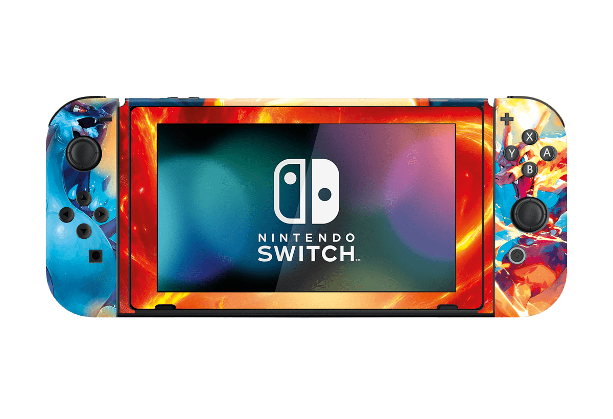 Pokemon Charizard Nintendo Switch Skin