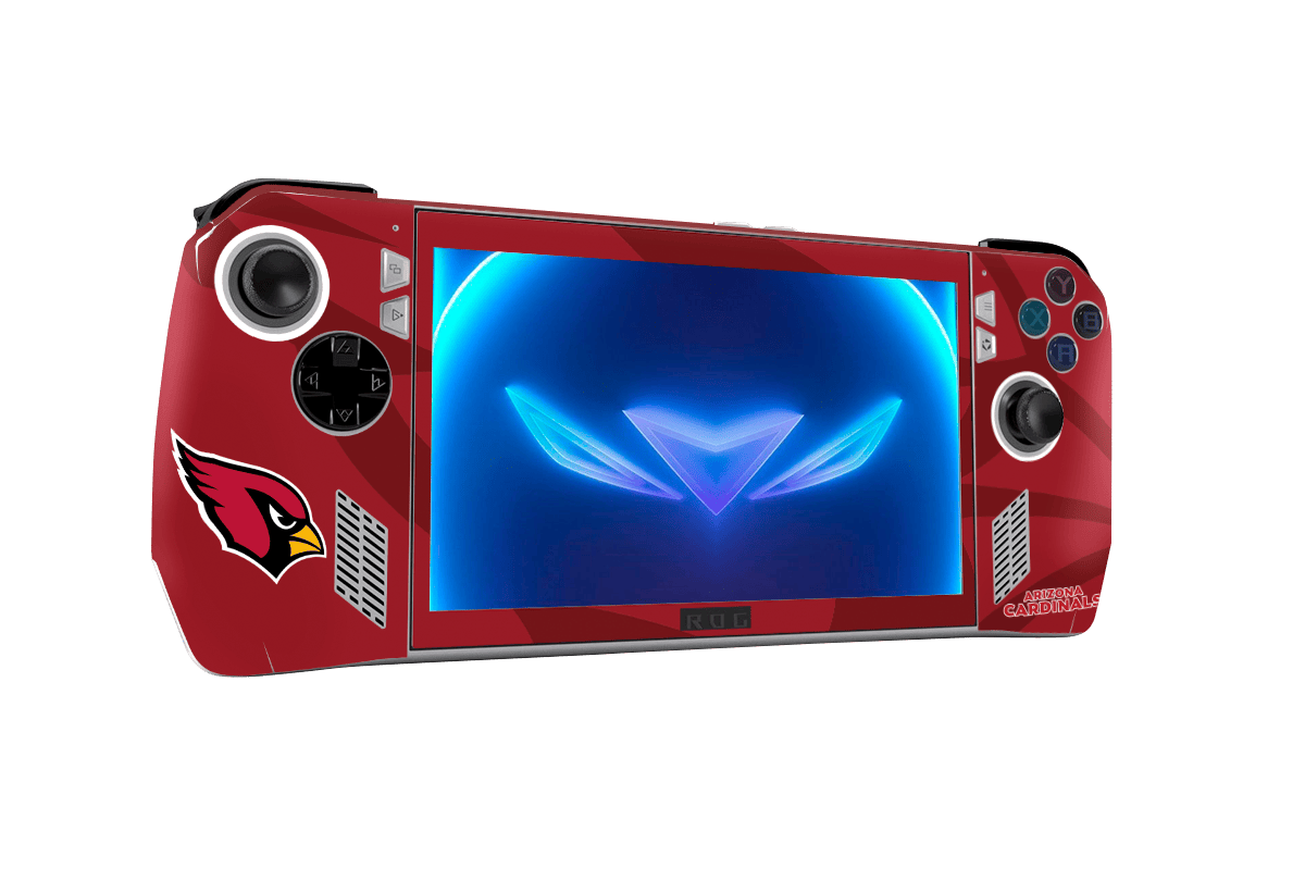 Arizona Cardinals Asus Rog Ally Handheld Gaming Computer Skin