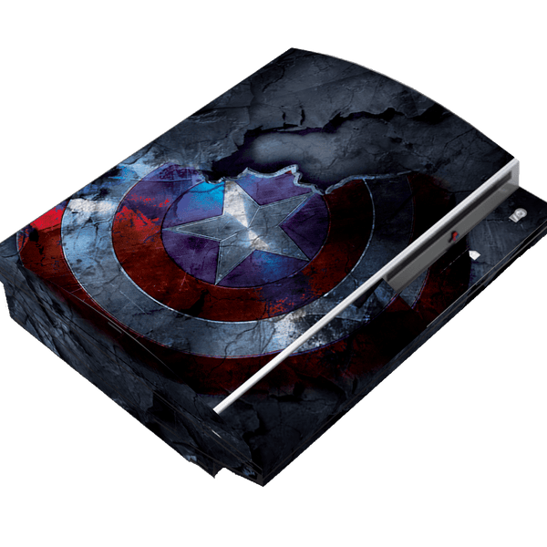 Capitan America Skin Playstation 3 Fat