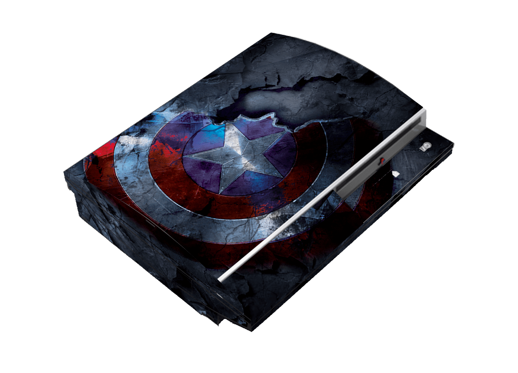 Capitan America Skin Playstation 3 Fat