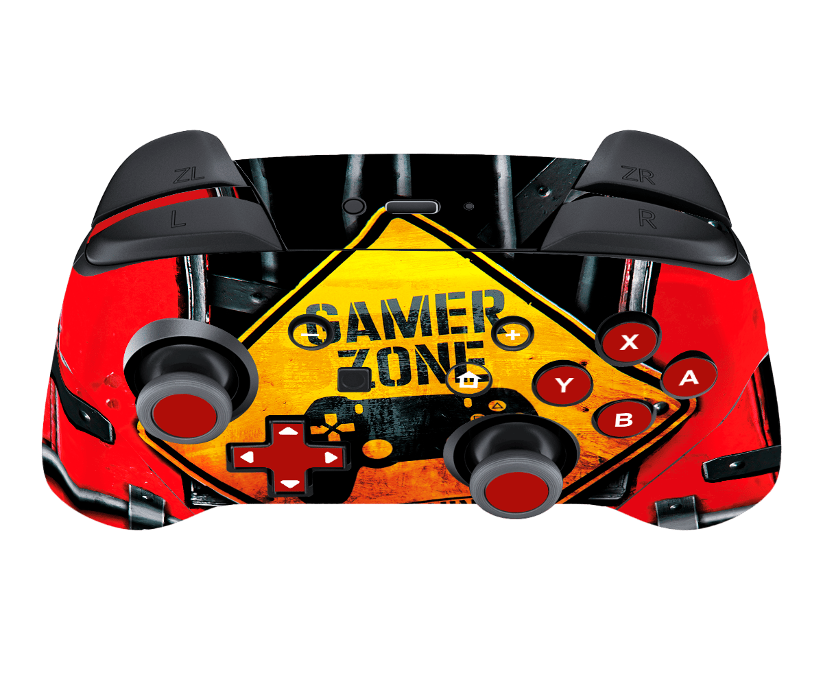 Gamer Zone Skin Nintendo Switch Pro Controller Xonebrand