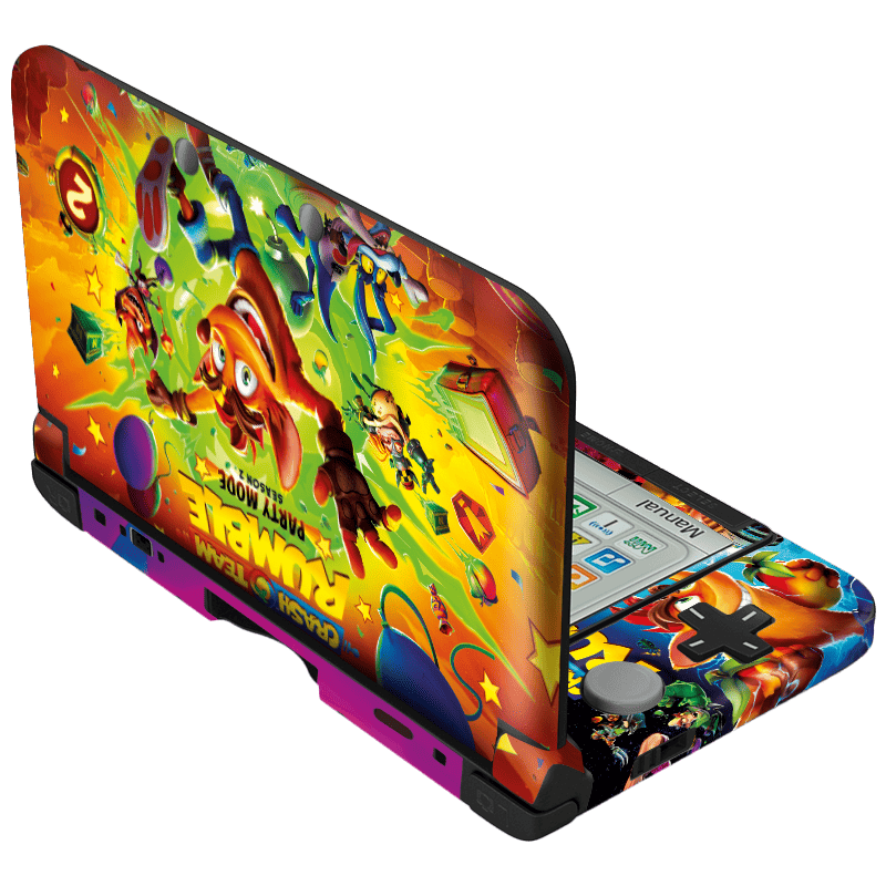 Crash Skin Nintendo 3Ds XL (2012) Xonebrand