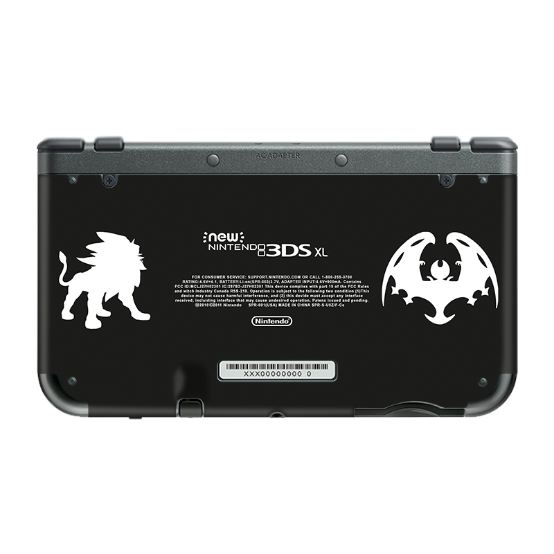 Pokemon Sol & Luna Skin New Nintendo 3Ds XL (2015)
