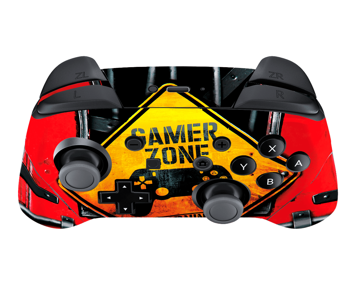 Gamer Zone Nintendo Switch Pro Control Skin