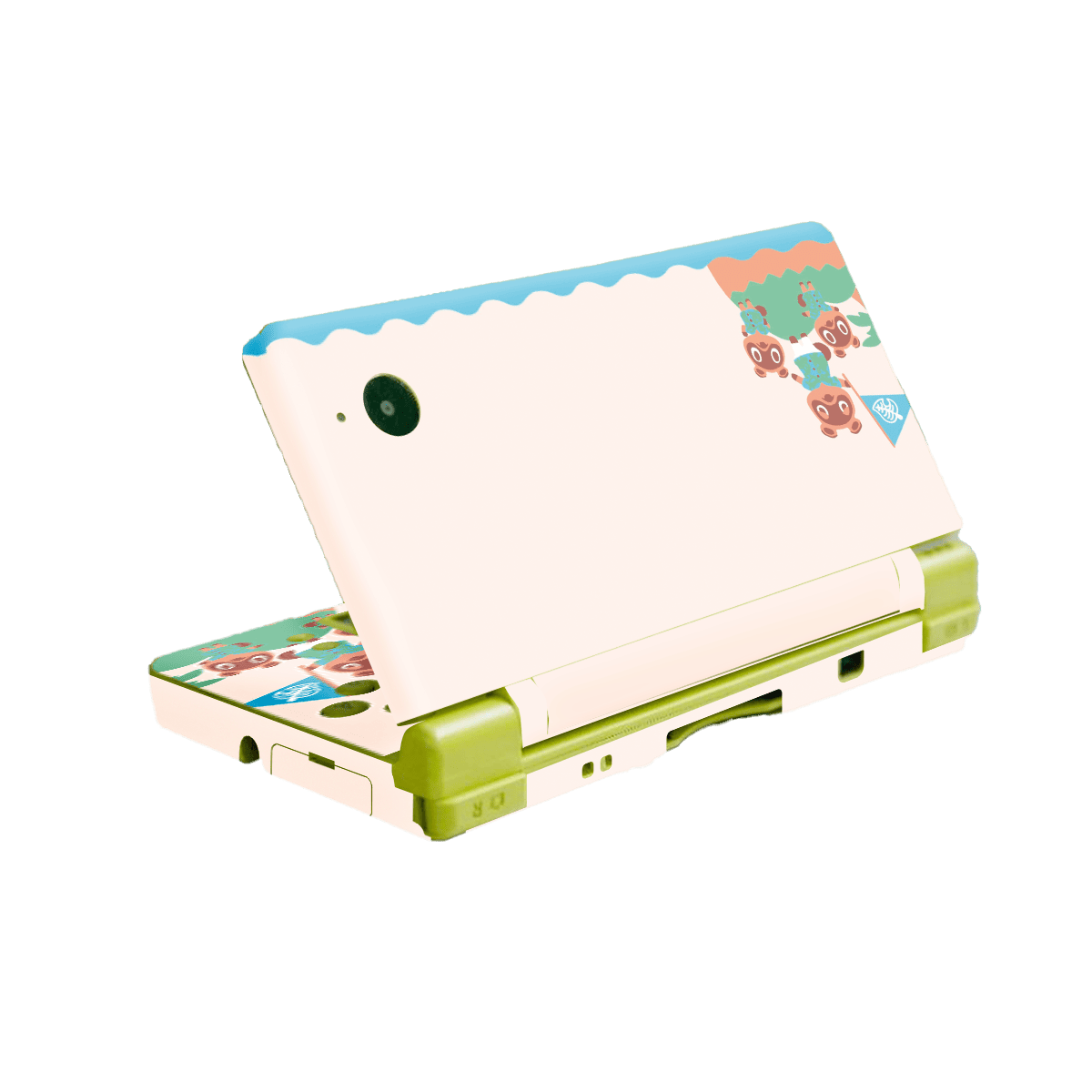 Animal Crossing Skin Nintendo DSi XL (2009) Xonebrand
