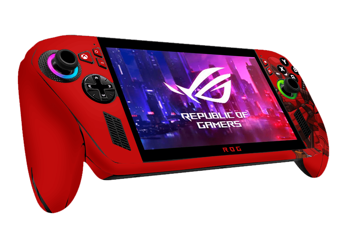 Deadpool Asus ROG Xbox Ally Skin Xonebrand