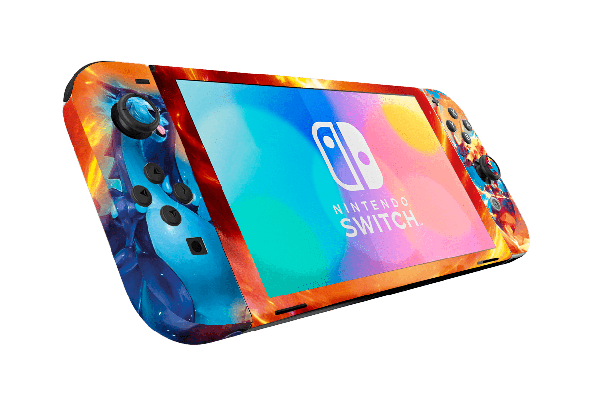 Pokemon Charizard Skin Nintendo Switch OLED (2021) Xonebrand