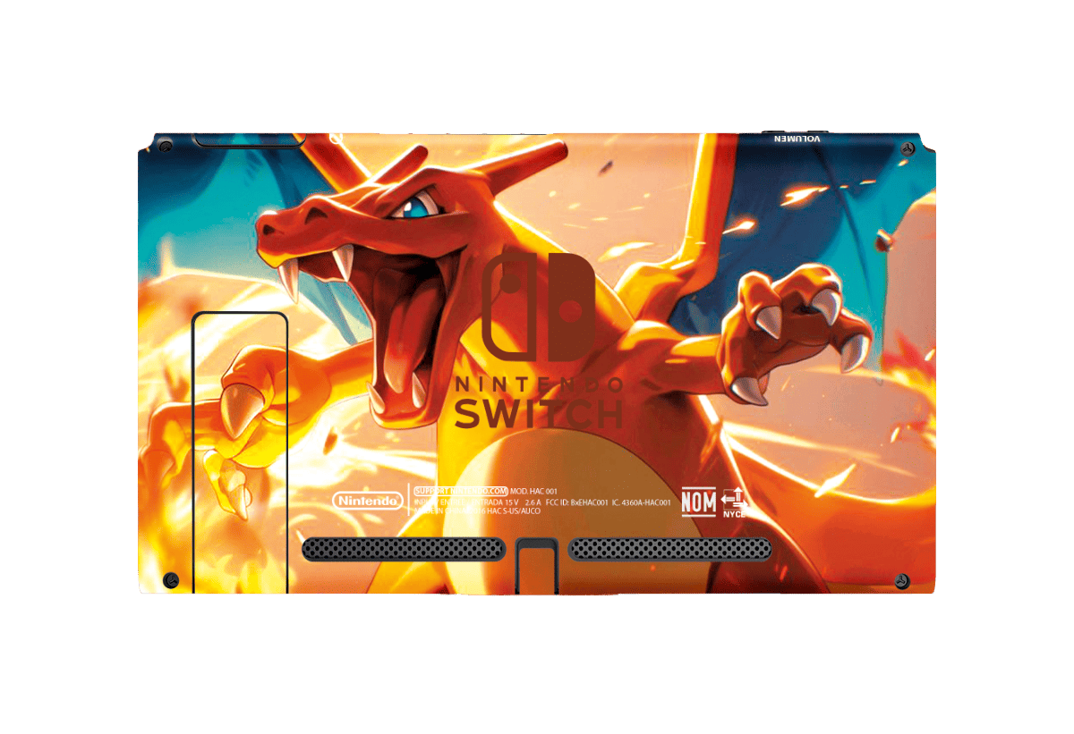 Pokemon Charizar Skin Nintendo Switch (2017) Xonebrand