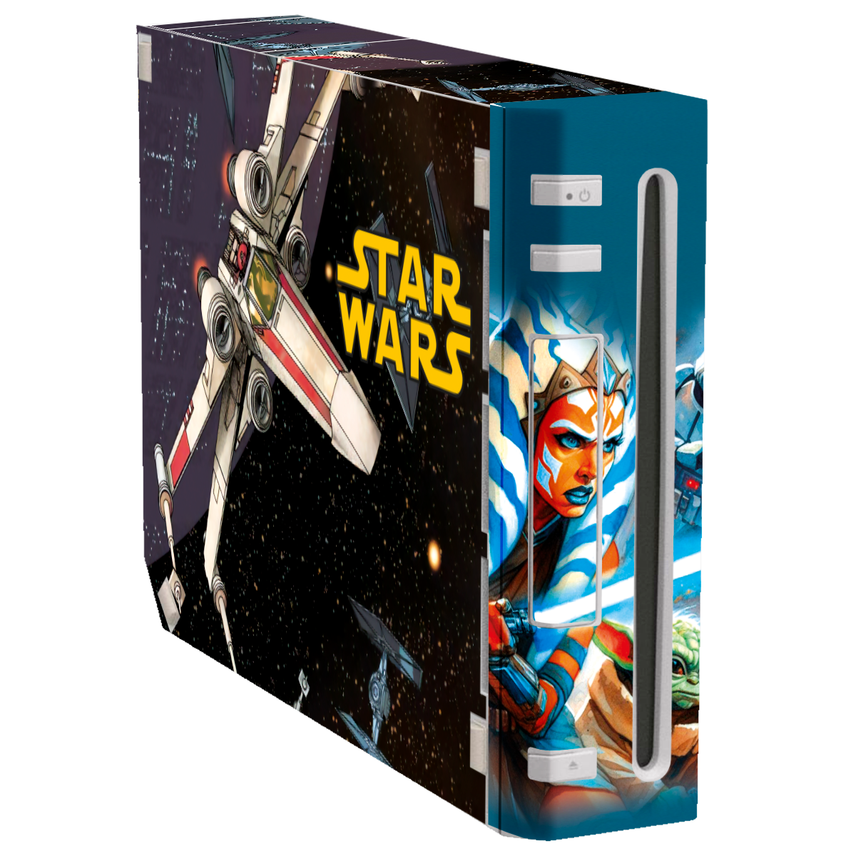 Star Wars Asoka Nintendo Wii Skin