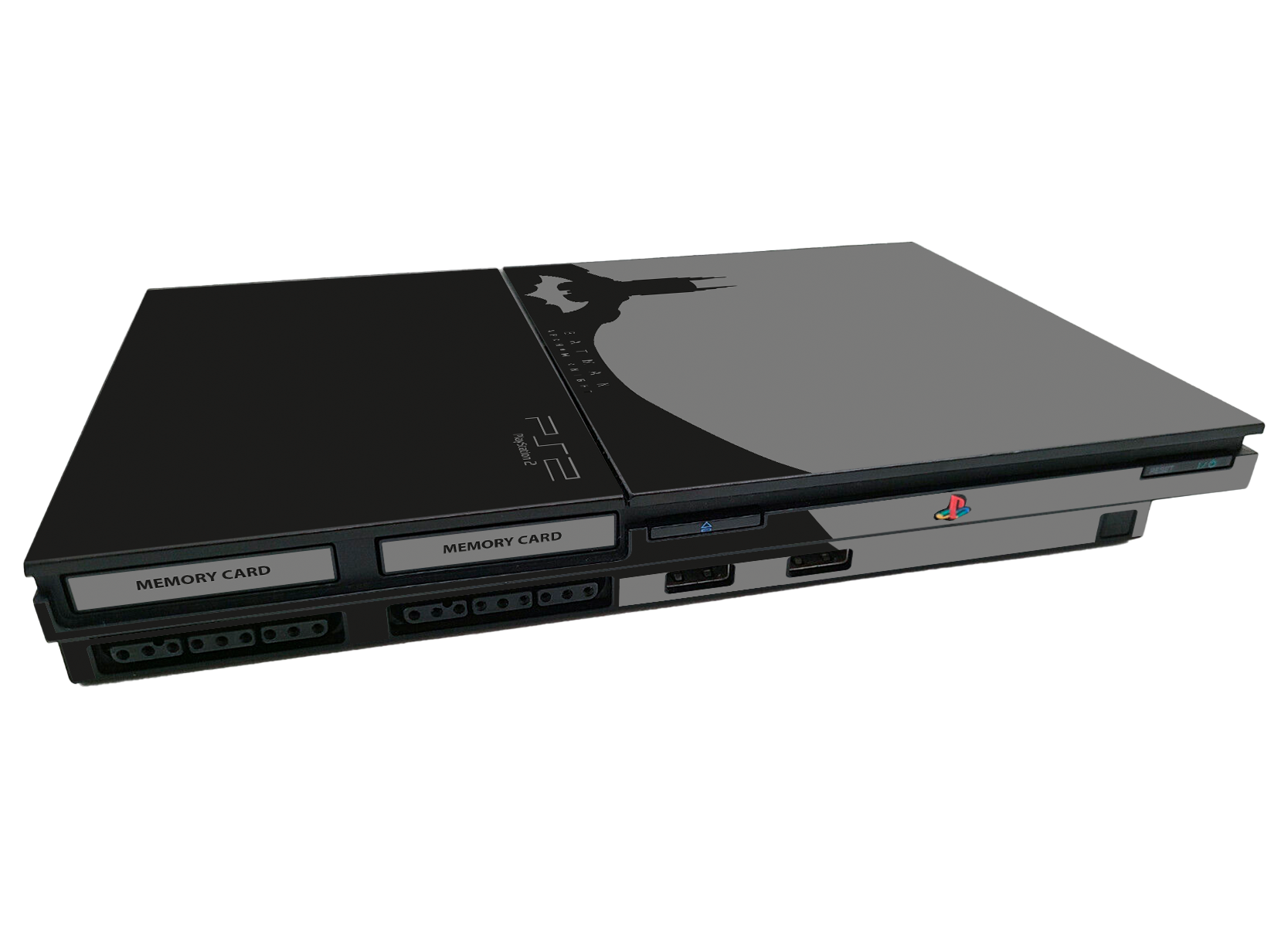 Batman Skin Playstation 2 Slim Xonebrand