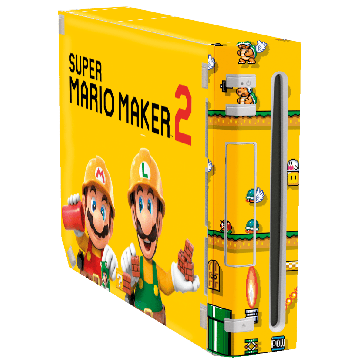 Super Mario Maker Nintendo Wii Skin