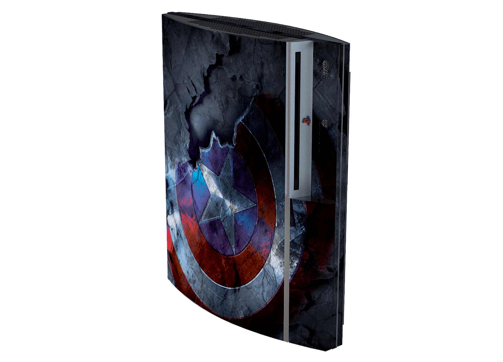 Capitan America Skin Playstation 3 Fat Xonebrand
