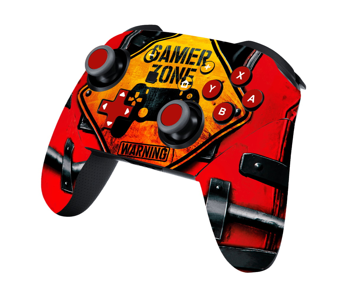 Gamer Zone Skin Nintendo Switch Pro Controller Xonebrand