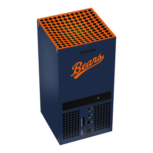 Chicago Bears Xbox Series X Skin Xonebrand