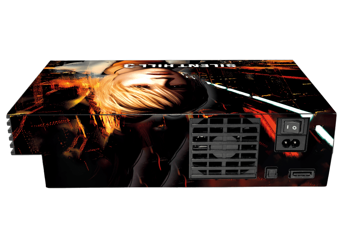 Silent Hill Skin Playstation 2 Fat Xonebrand