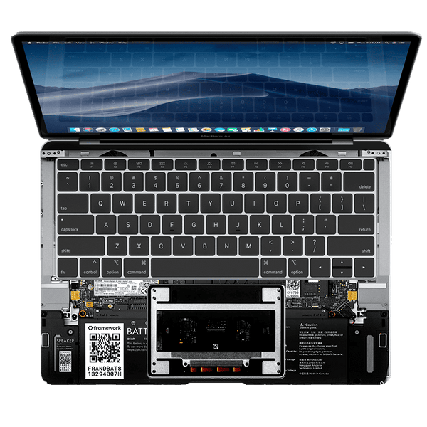 Capa desmontável para Mackbook Air 13