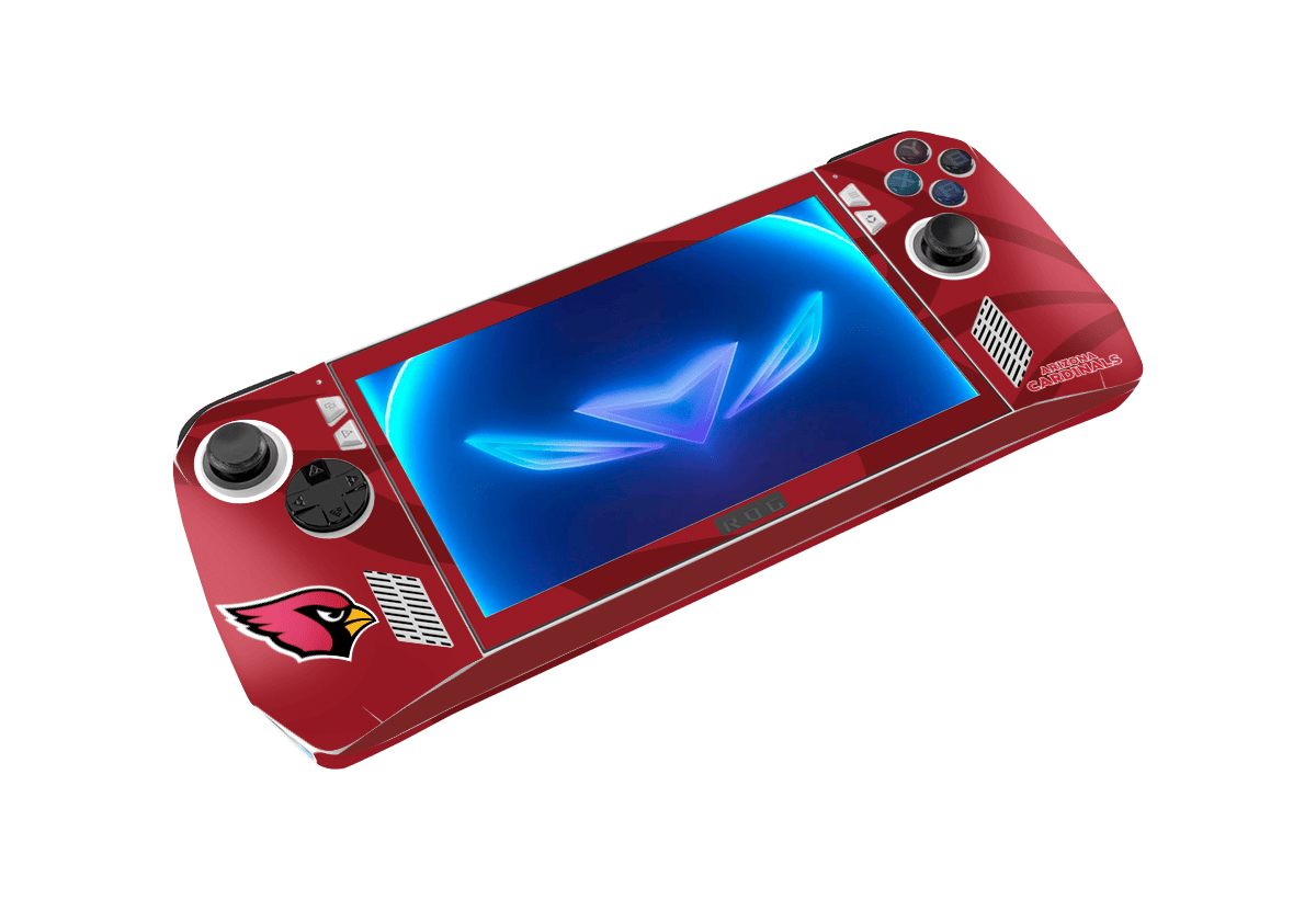 Arizona Cardinals Asus Rog Ally Handheld Gaming Computer Skin