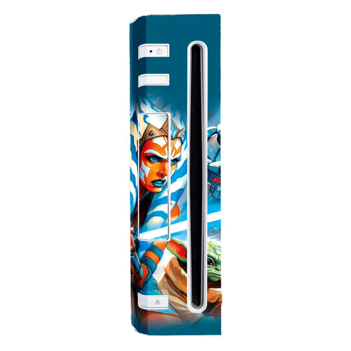 Star Wars Asoka Nintendo Wii Skin