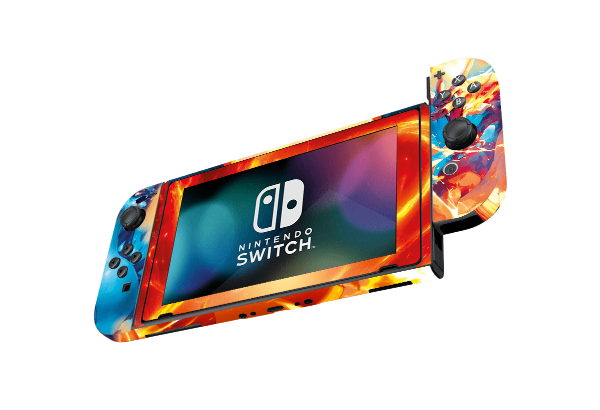 Pokemon Charizard Nintendo Switch Skin