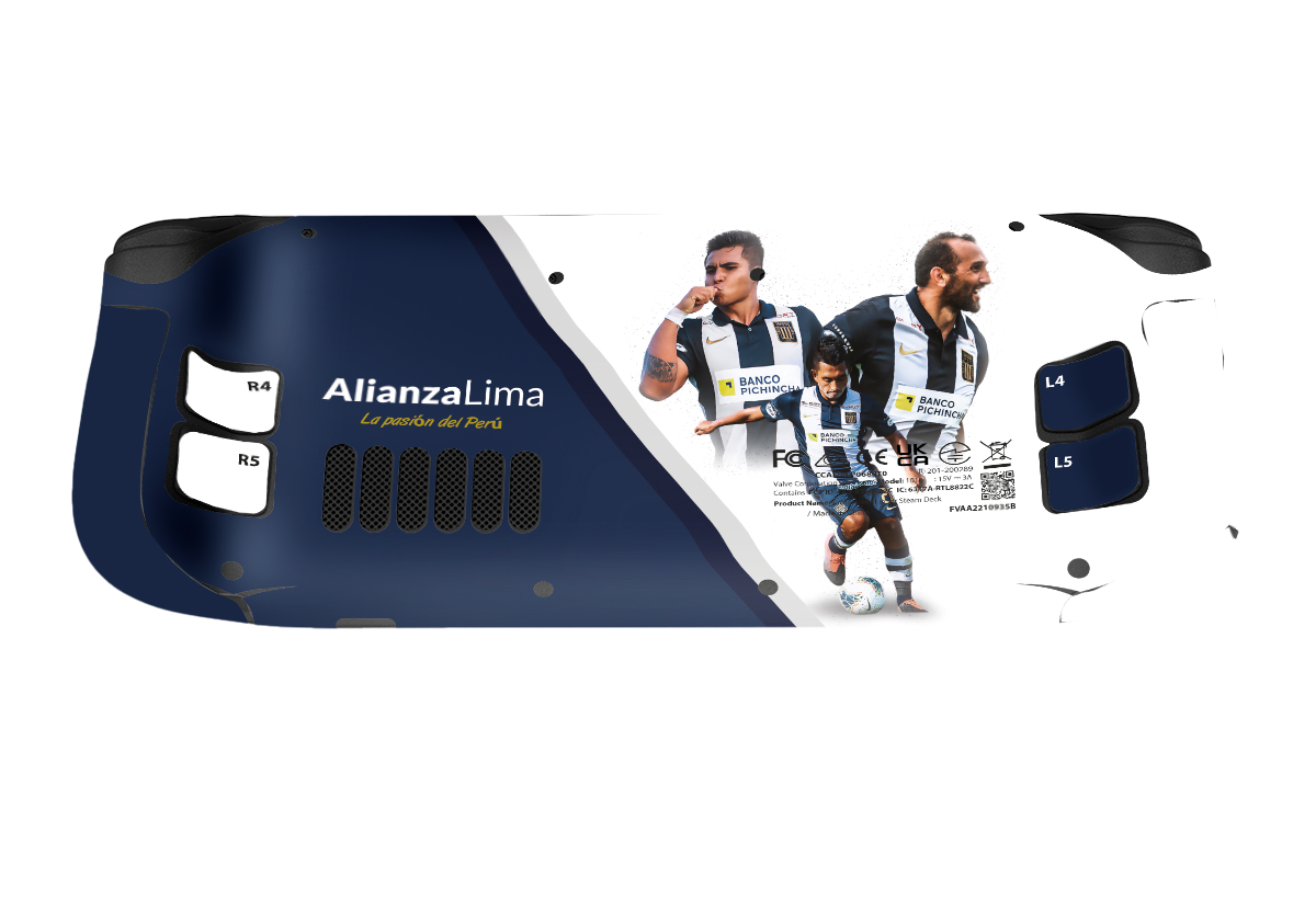 Alianza Lima Steam Deck Skin Xonebrand