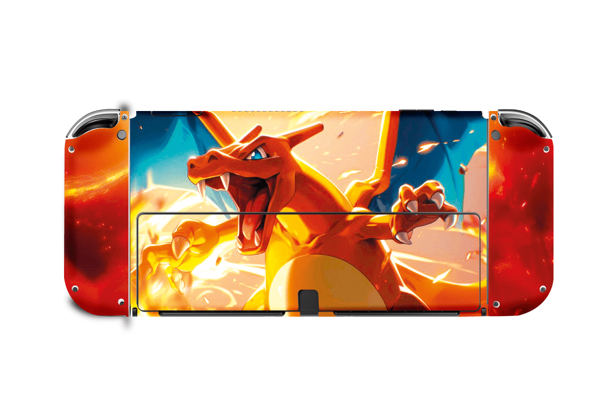 Pokemon Charizard Skin Nintendo Switch OLED (2021)