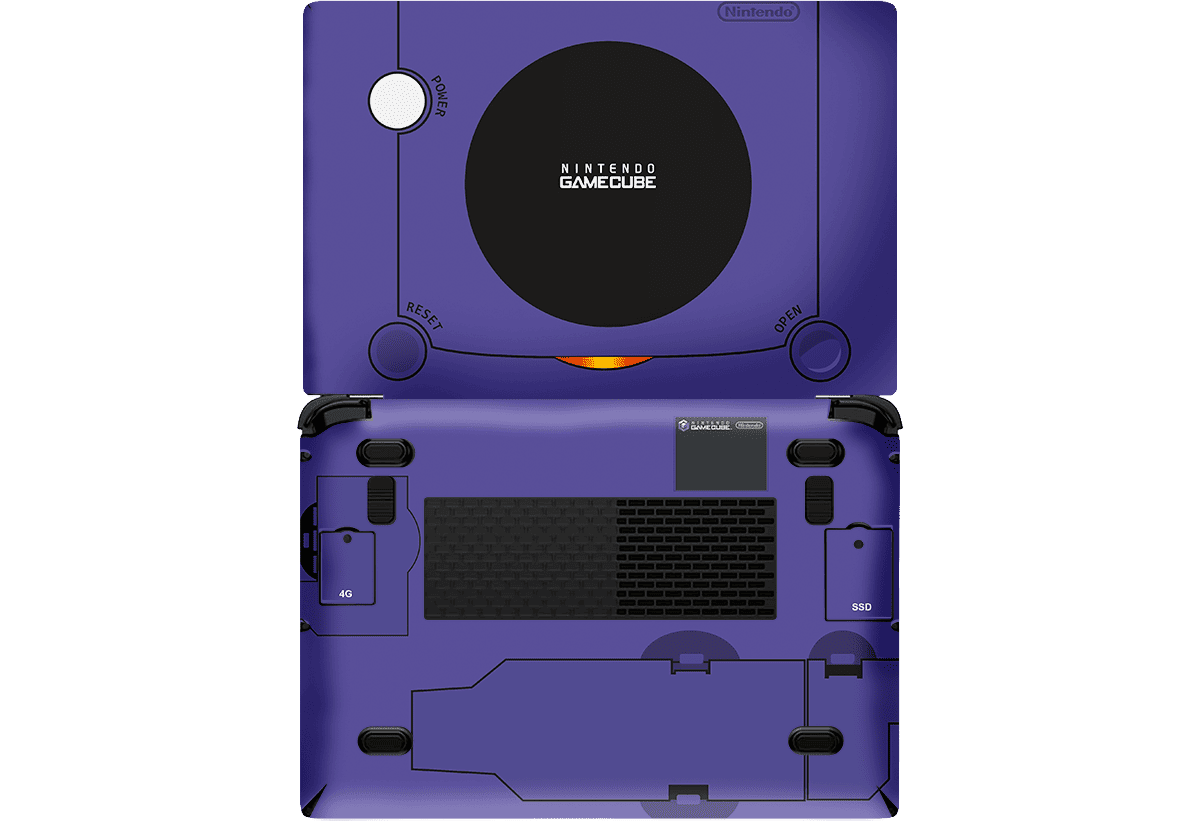 Edición GameCube GPD Win Max 2 Skin Xonebrand