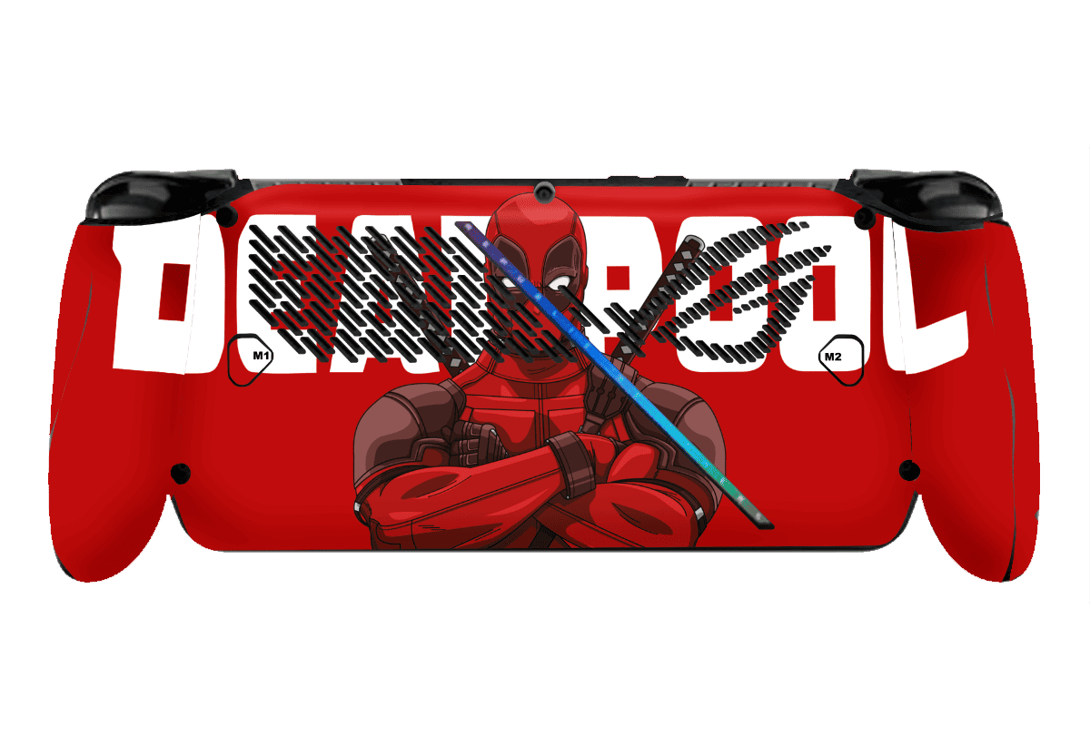 Deadpool Asus ROG Xbox Ally Skin Xonebrand