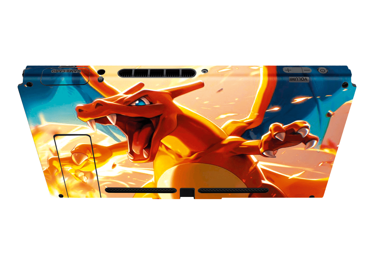 Pokemon Charizard Nintendo Switch Skin