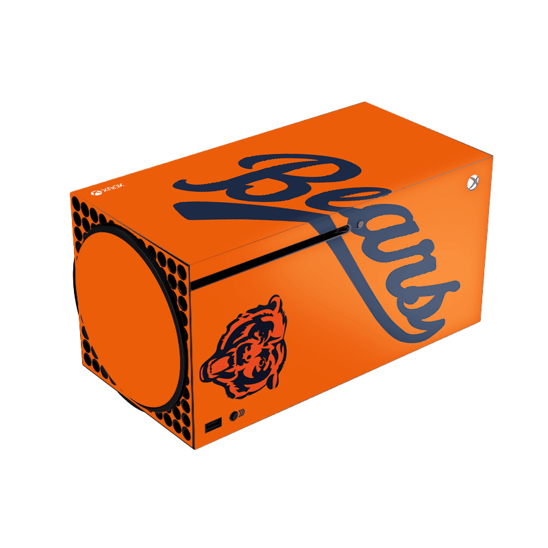 Chicago Bears Xbox Series X Skin Xonebrand