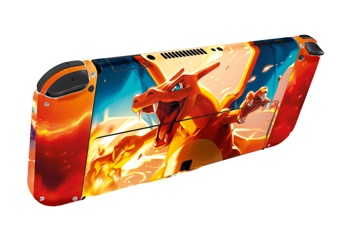 Pokémon Charizard Nintendo Switch Oled (2021) Skin