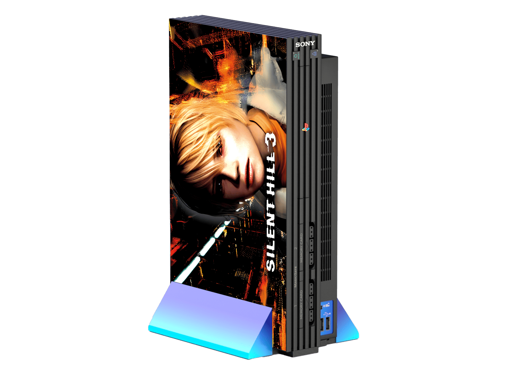 Silent Hill Skin Playstation 2 Fat