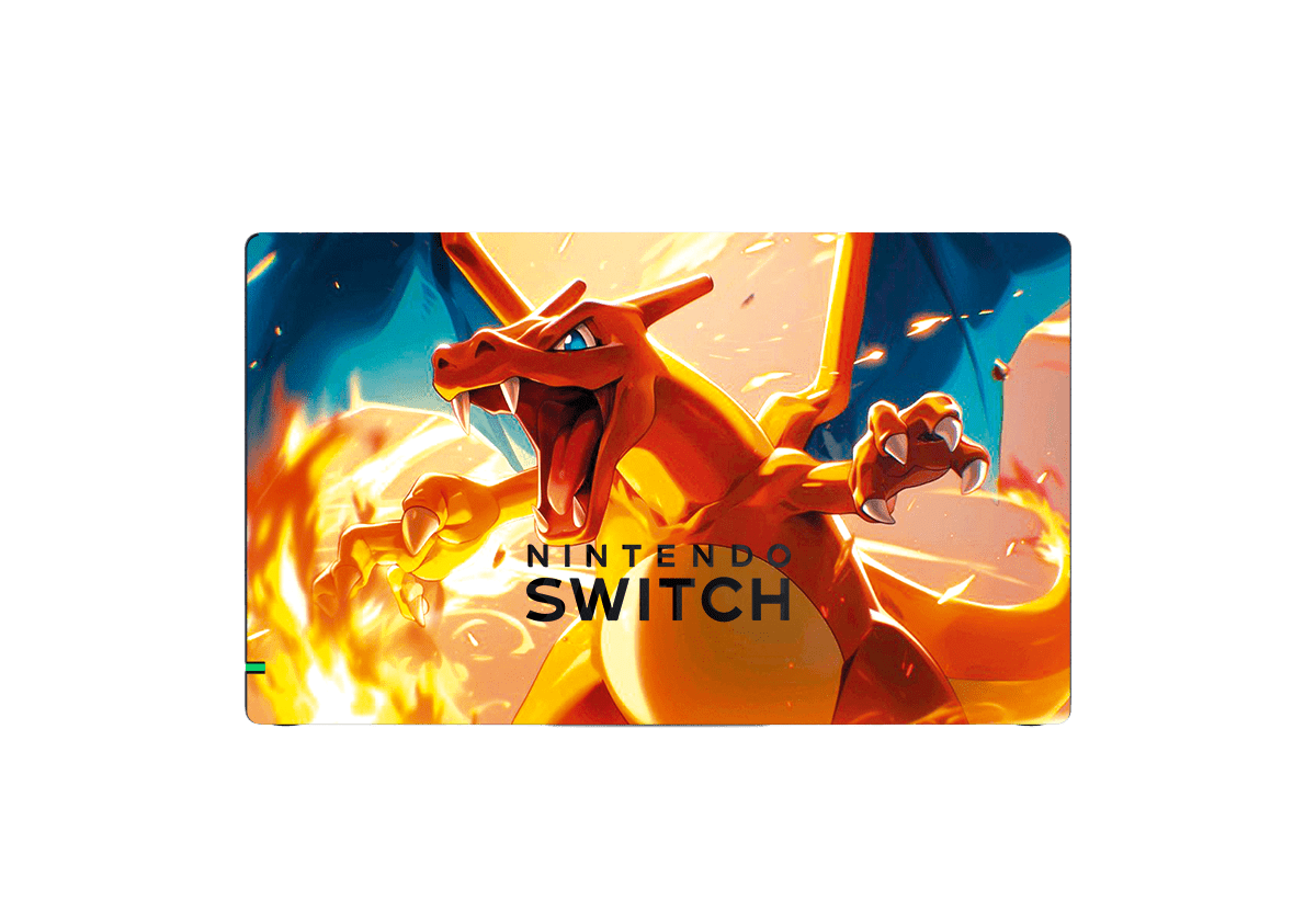 Pokemon Charizard Nintendo Switch Skin