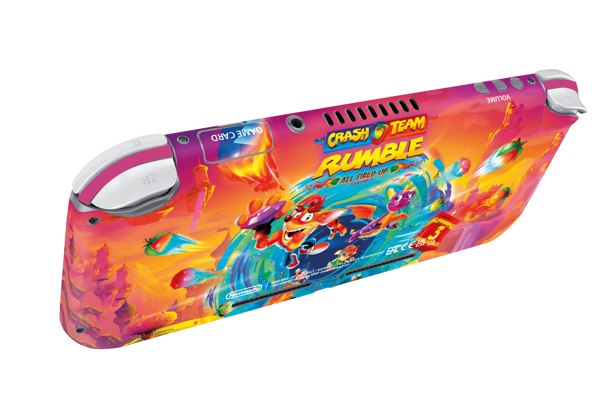 Crash Skin Nintendo Switch Lite Xonebrand