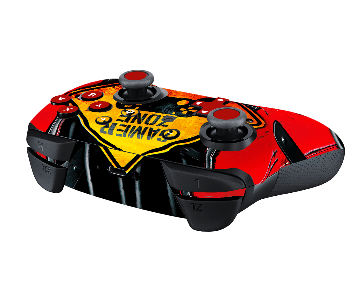 Gamer Zone Skin Nintendo Switch Pro Controller Xonebrand