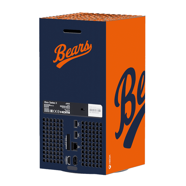 Chicago Bears Xbox Series X Skin Xonebrand