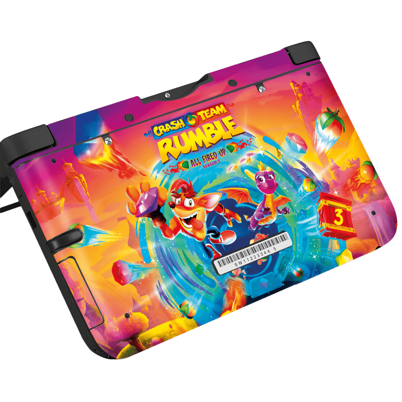 Crash Skin Nintendo 3Ds XL (2012) Xonebrand
