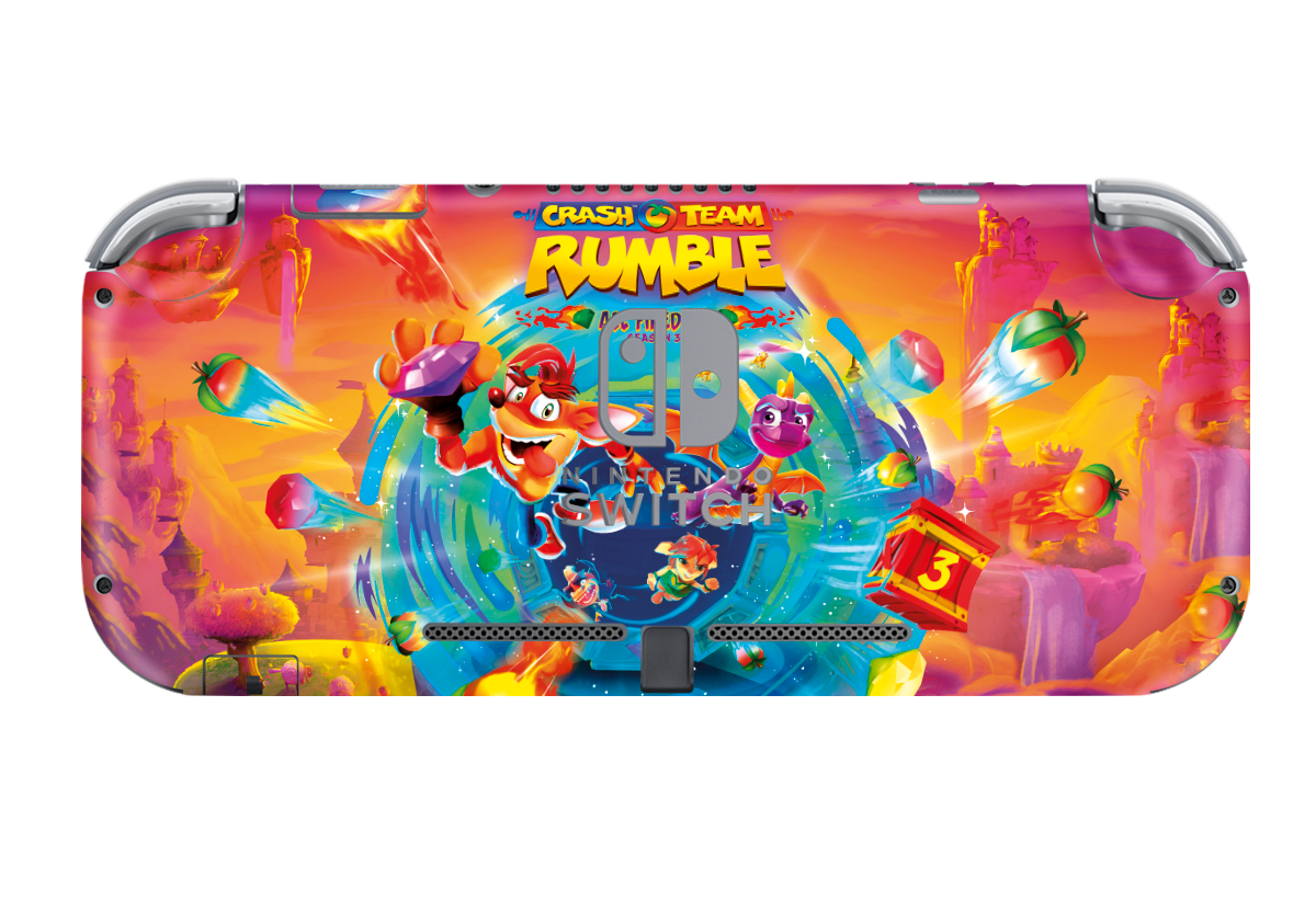 Crash Rumble Nintendo Switch Lite Skin