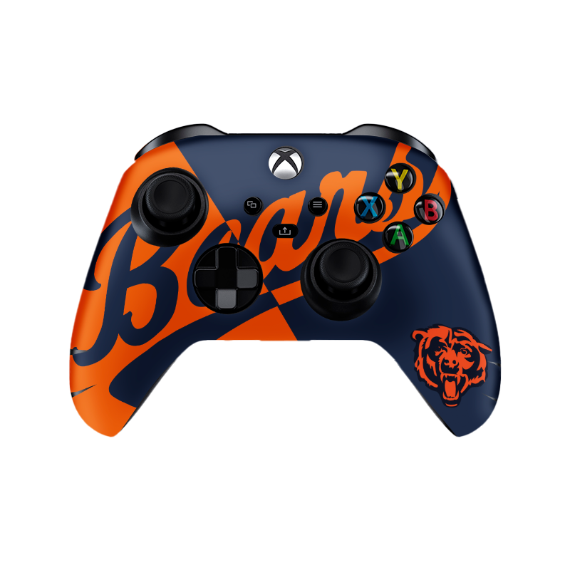 Chicago Bears Xbox Series X Skin Xonebrand