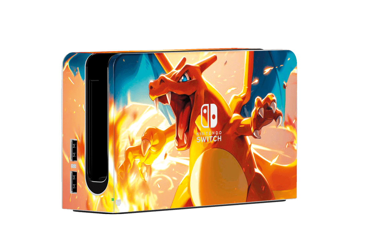 Pokemon Charizard Skin Nintendo Switch OLED (2021)