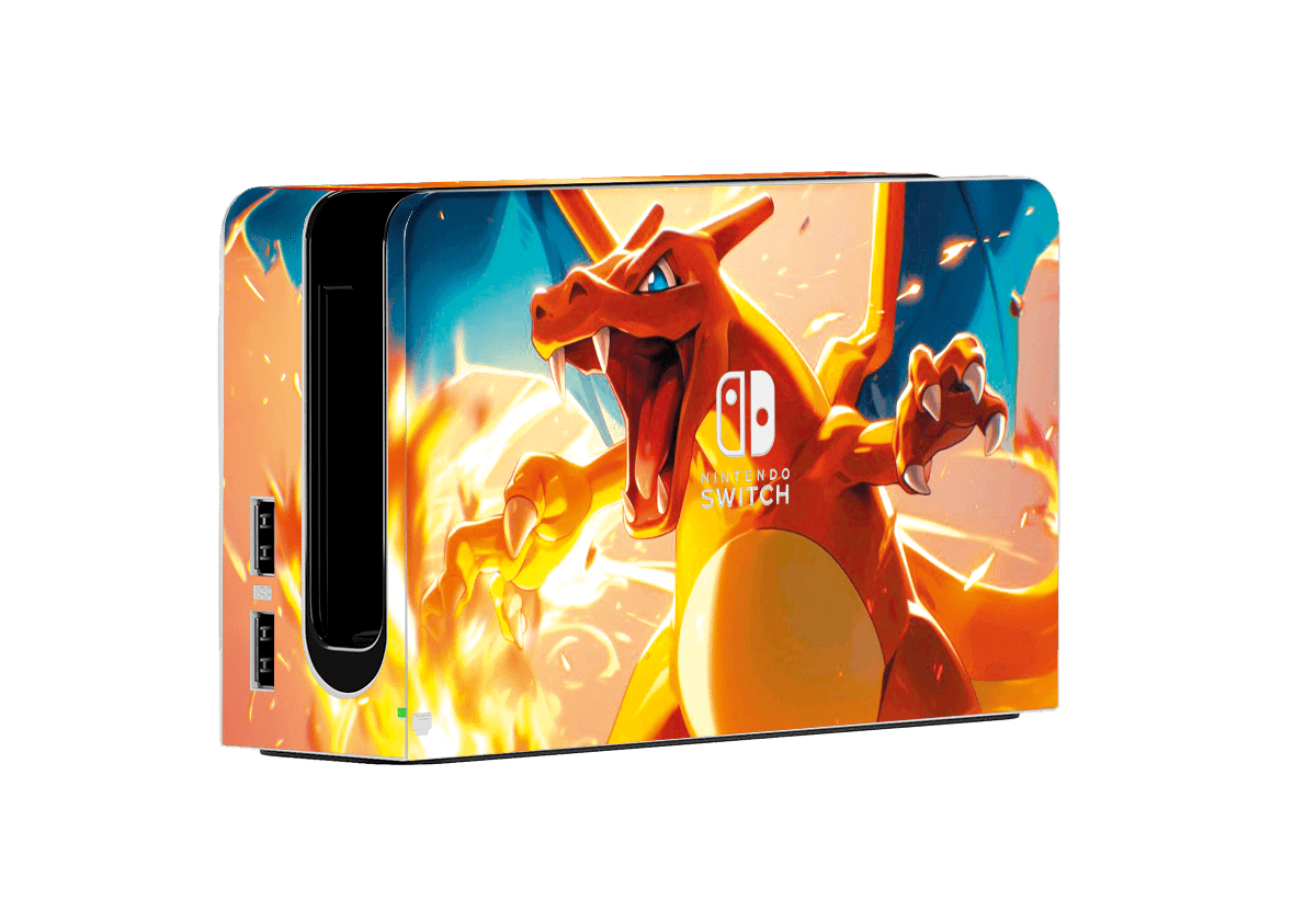 Pokémon Charizard Nintendo Switch Oled (2021) Skin