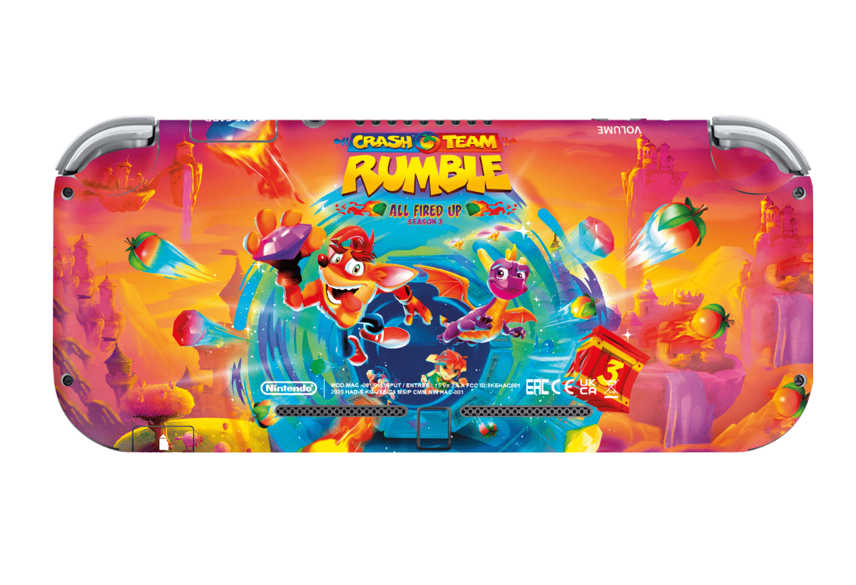 Crash Skin Nintendo Switch Lite Xonebrand
