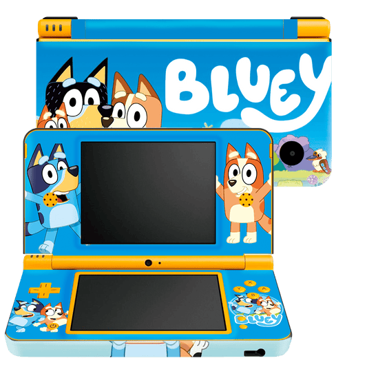 Bluey Nintendo DSI XL 2010 Skin