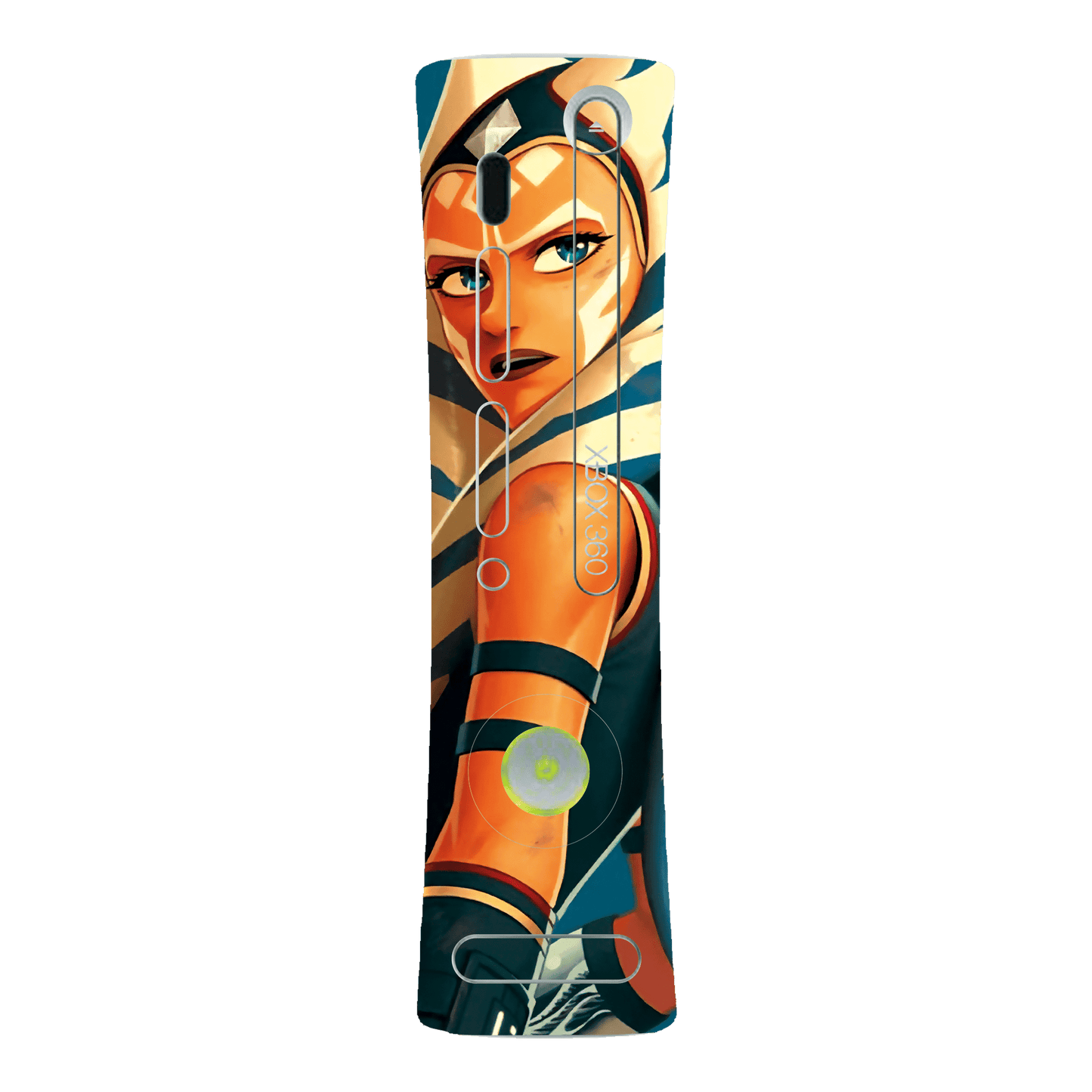 Star Wars Ashoka Xbox 360 Fat Bundle Skin