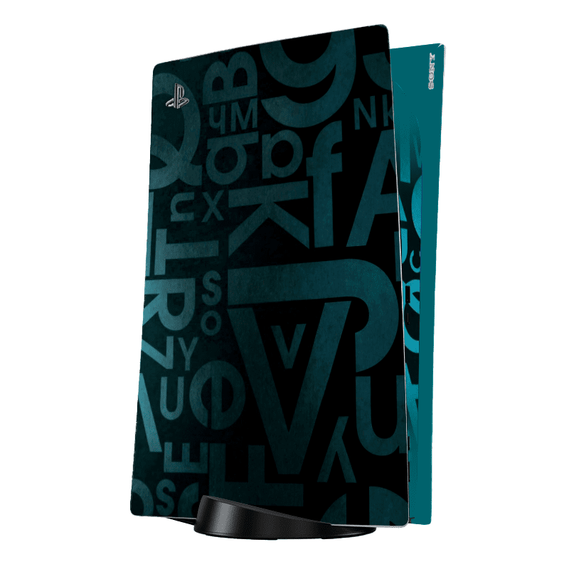 Tipografía PS5 Bundle Skin