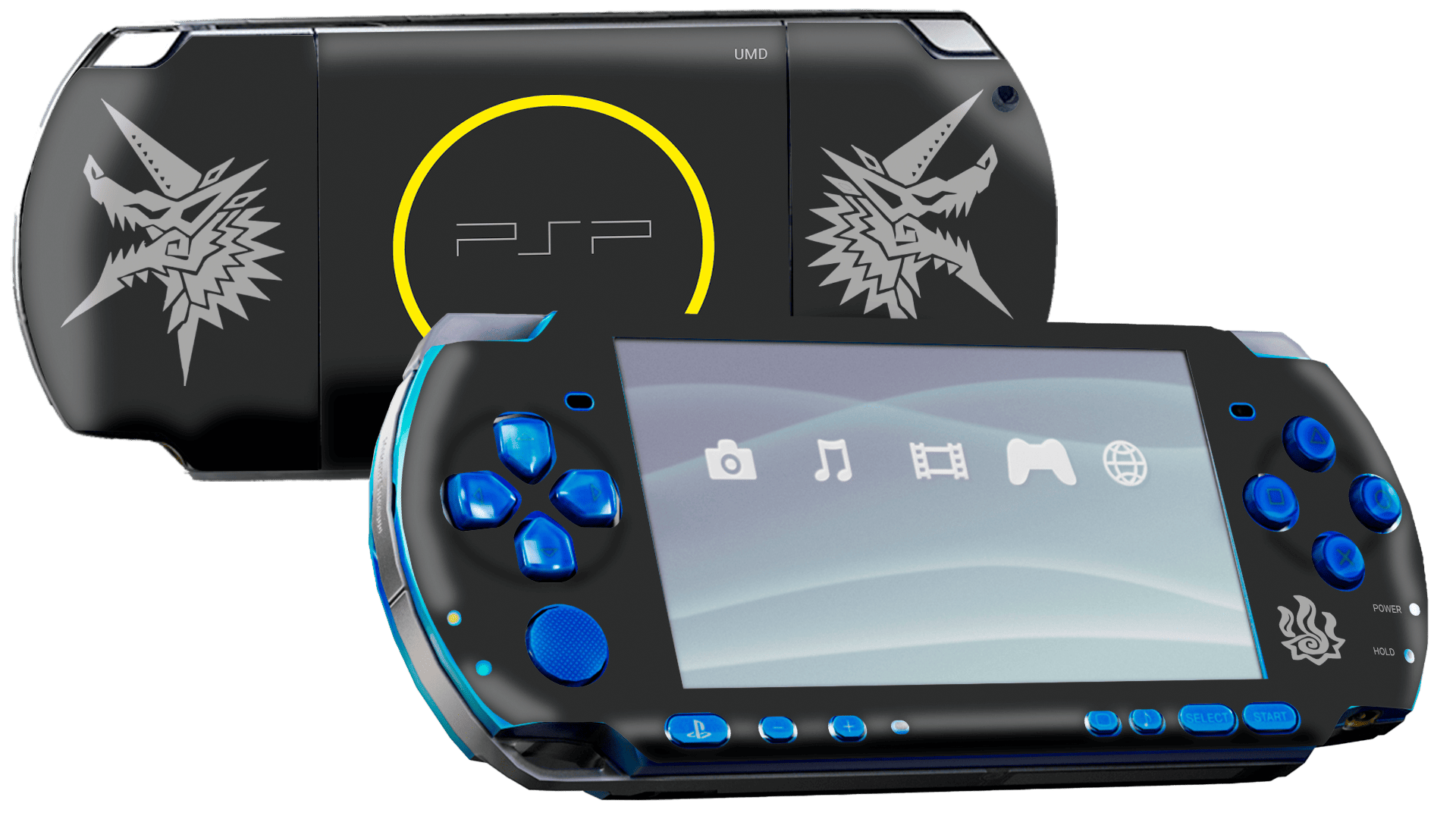 Monster Hunter PSP Handheld Gaming Bundle Skin